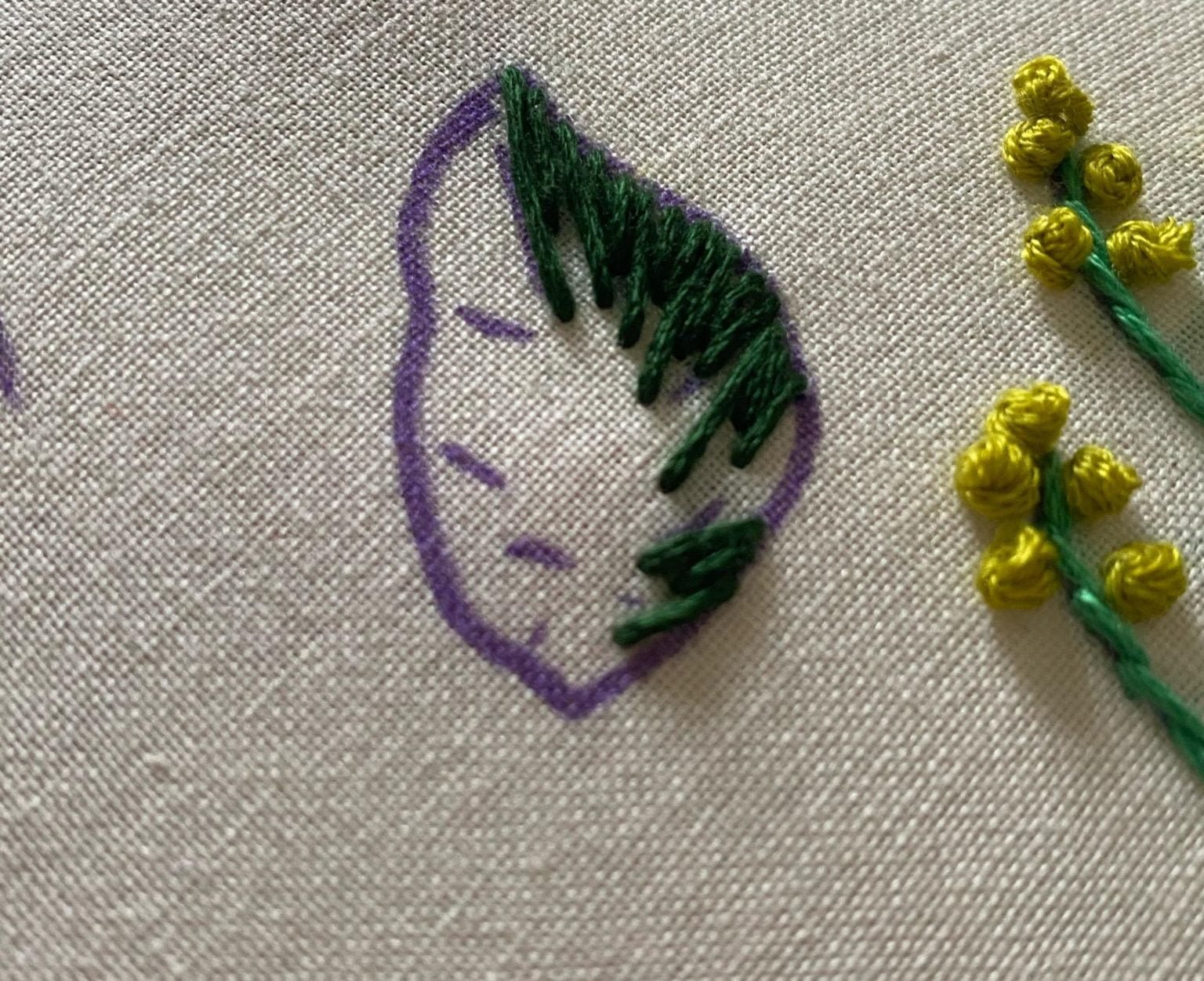 5 Unique Ways to Stitch Hand Embroidery Leaves | Missy Kate Creations