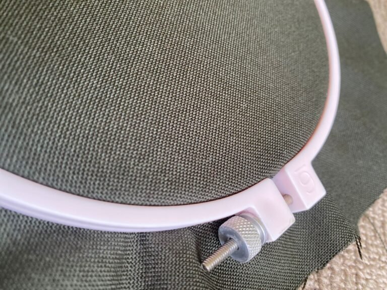 How to Set up an Embroidery Hoop