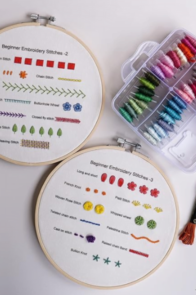 25 Free Embroidery Patterns for Beginners | PDF Download