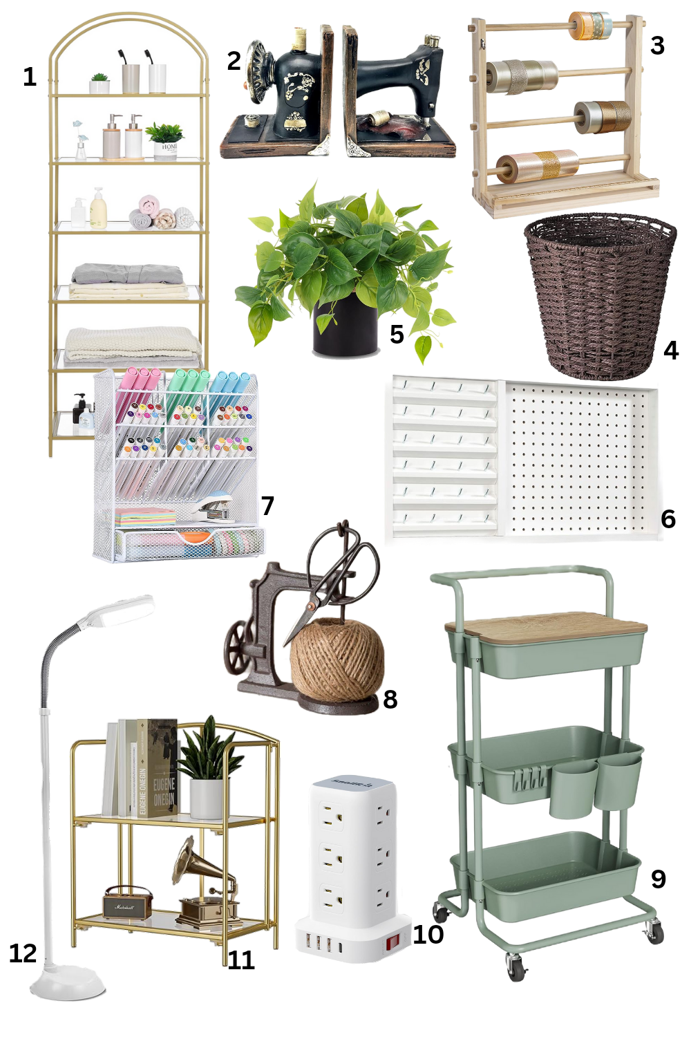 12 Useful Must-Have Items for Your Craft Room