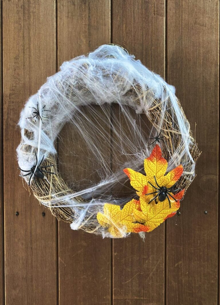 Spooktacularly Simple: Crafting a DIY Halloween Wreath