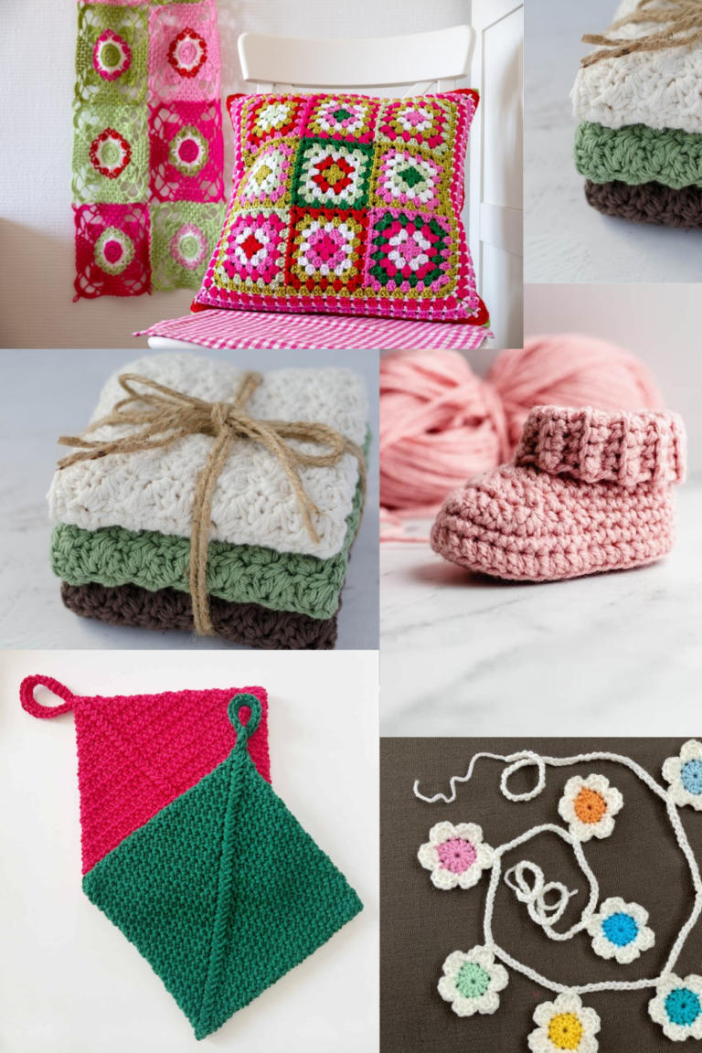13 Free Beginner Crochet Patterns To Get You Hooked