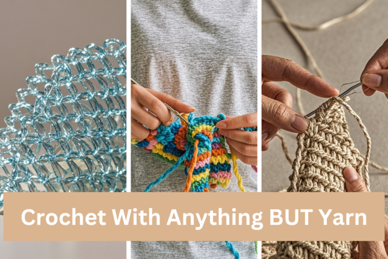 Crochet With Anything BUT Yarn