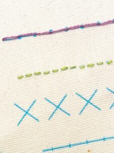 Running stitch
