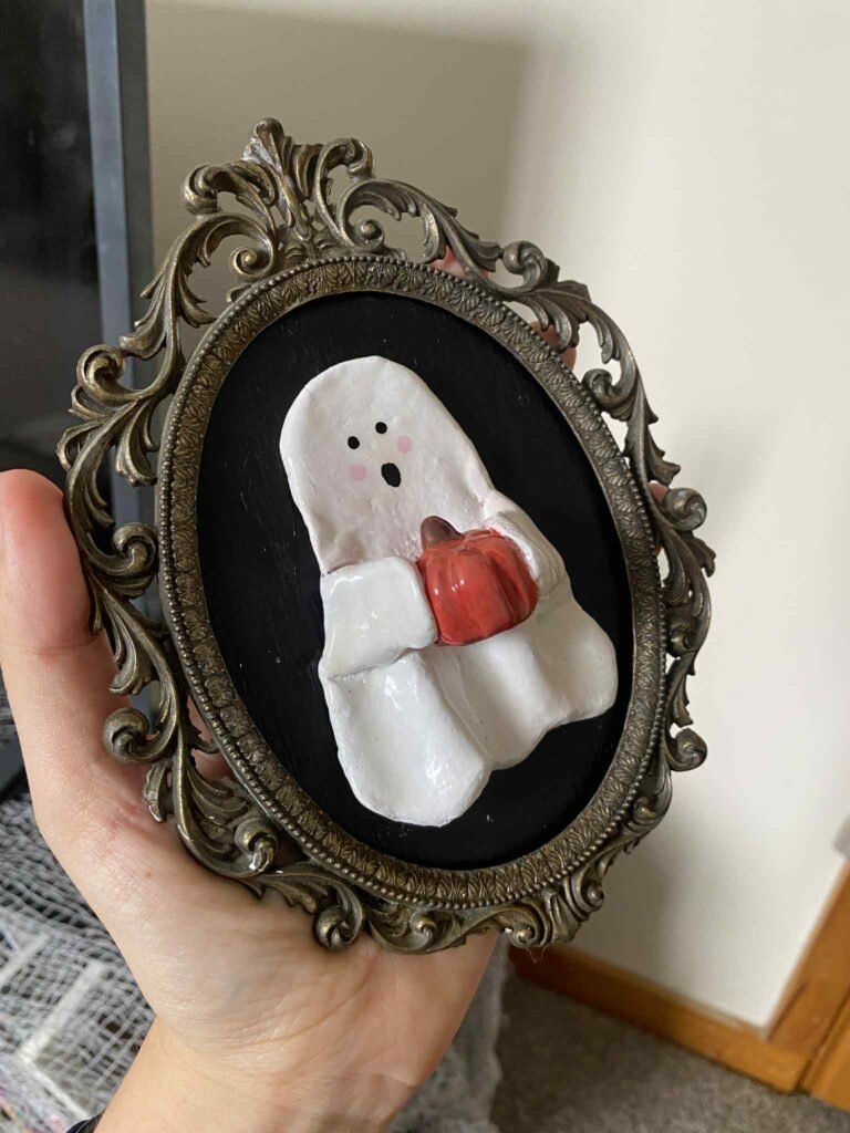DIY Clay Ghost Craft