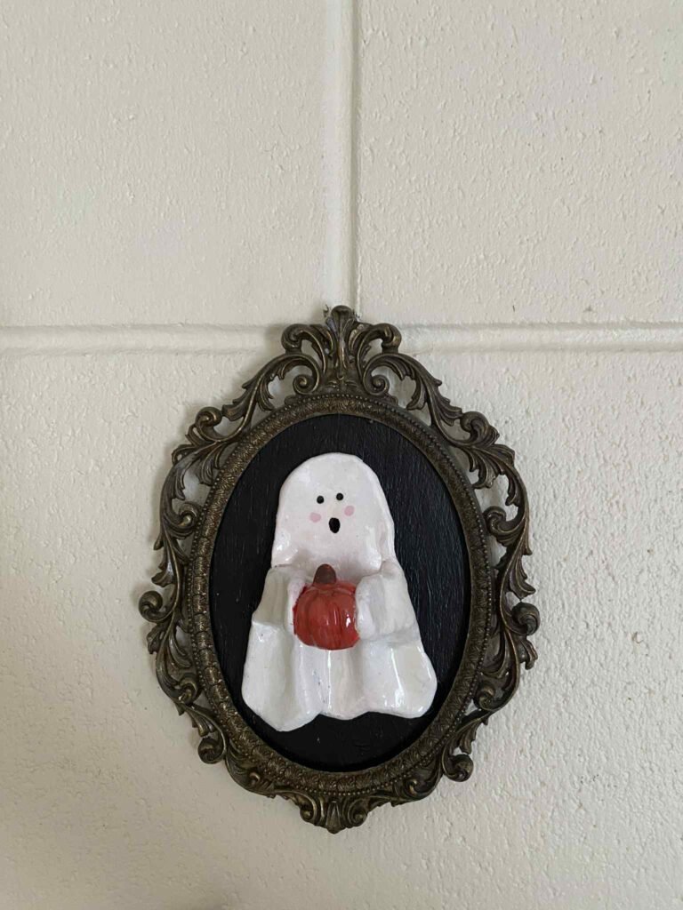 DIY Clay Ghost Craft
