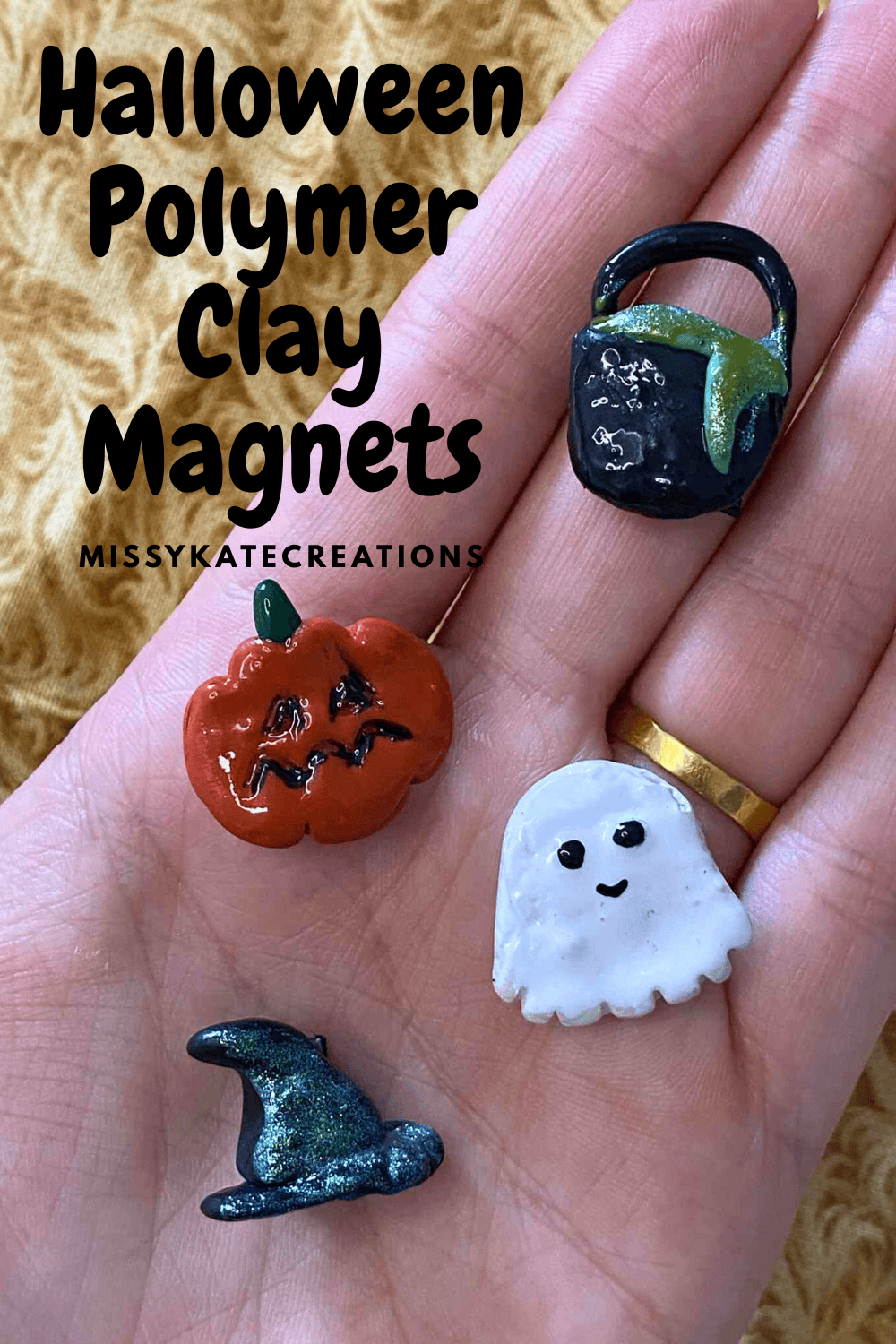 DIY Halloween Polymer Clay Magnets: 10 Easy & Spooky Designs Kids Will Love