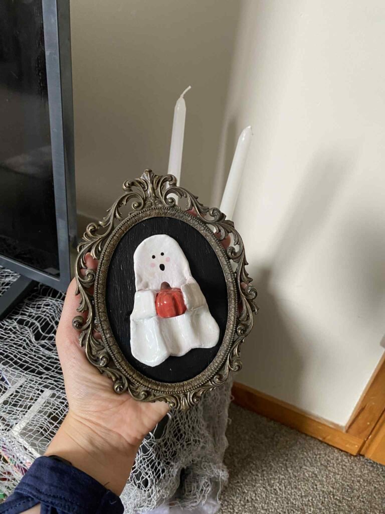 DIY Clay Ghost Craft