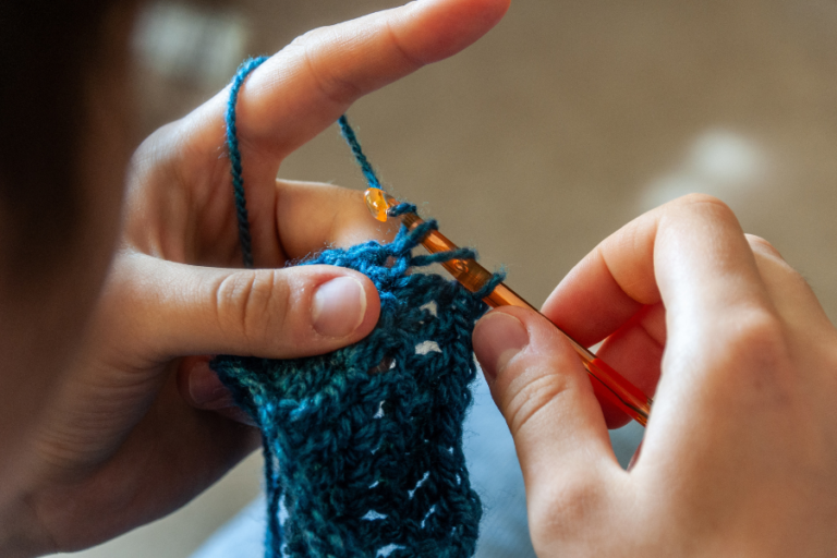crocheting too tightly