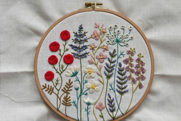 7 Embroidery Stitches Every Beginner Should Learn First